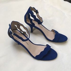 Chinese Laundry Rubie Deep Ocean Blue microsuede